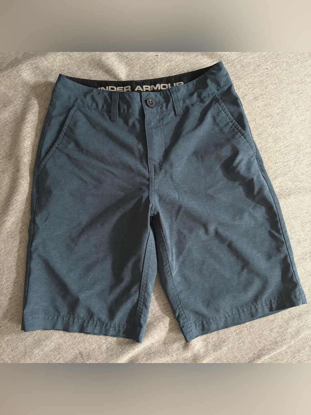Under Armour Dark Blue Performance Golf Shorts - 10
